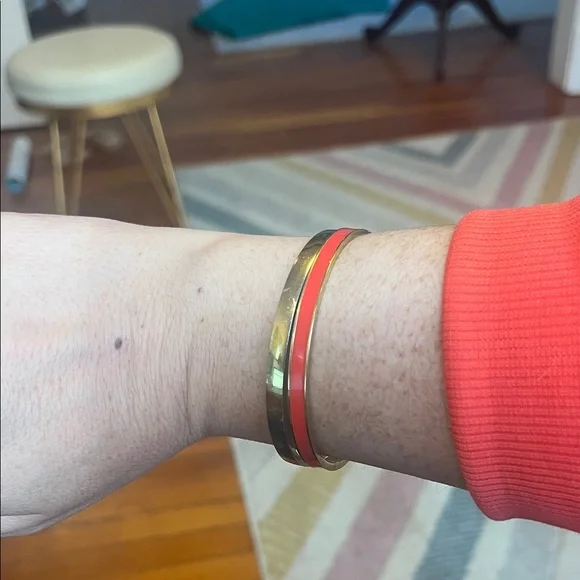 Kate Spade Gold and Red Bracelet Duo - Picture 9 of 9